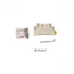 RELE CON BASE MY2 220 V.CA...